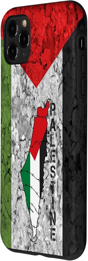 Kufiya PALESTINE Keffiyeh flag, Palestinian Map pattern Case - Image 2