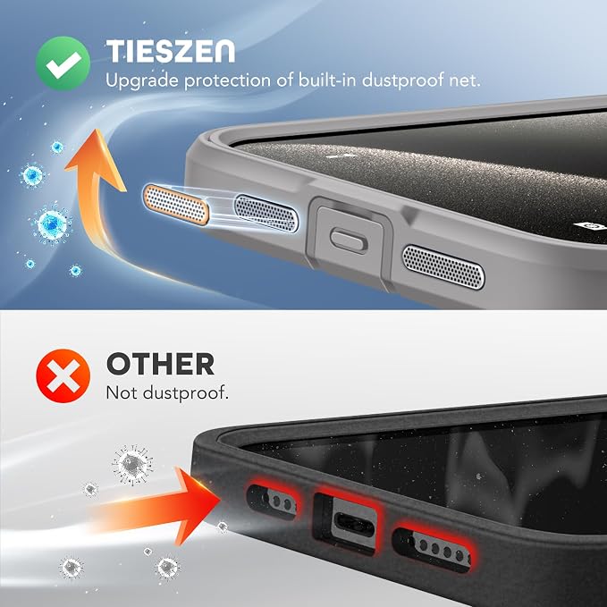TIESZEN for iPhone 15 Pro Max Case, Compatible - Image 5