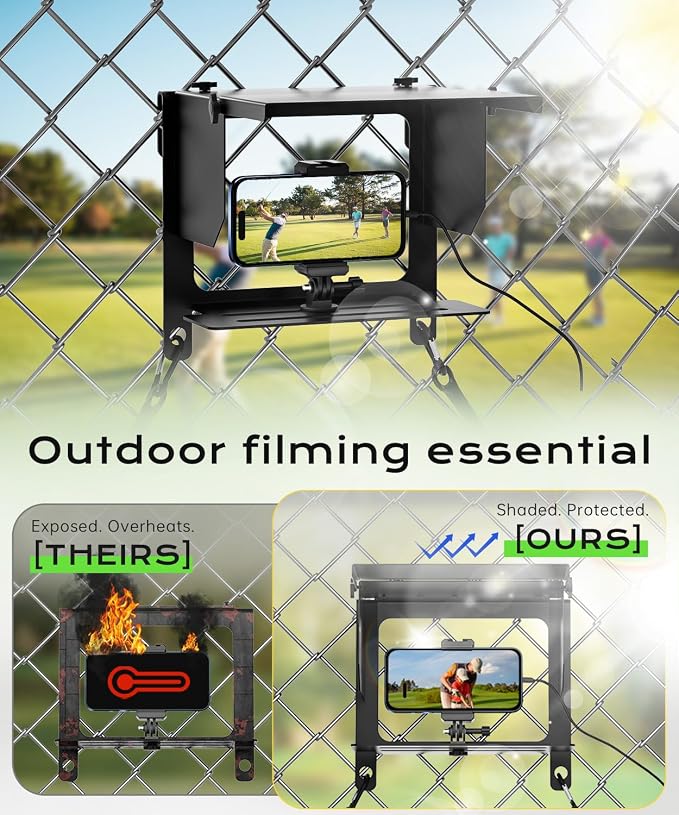 Cell Phone Fence Mount Shade - Image 2