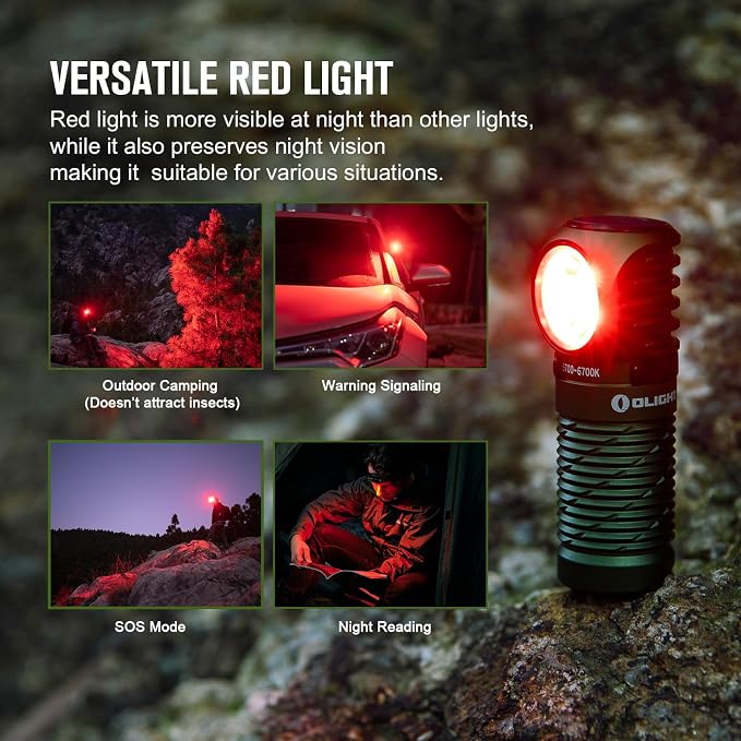 OLIGHT Perun 2 Mini Headlamp 1100 Lumens LED Head Flashlight, Rechargeable - Image 5