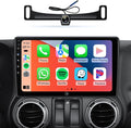 Car Radio Stereo Upgrade for Jeep Wrangler JK Compass Grand Cherokee Dodge Ram by AINAVIGO