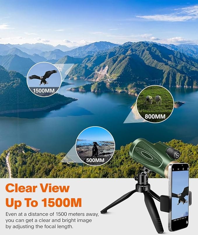 Monocular Telescope 80x100 High Power - Image 4