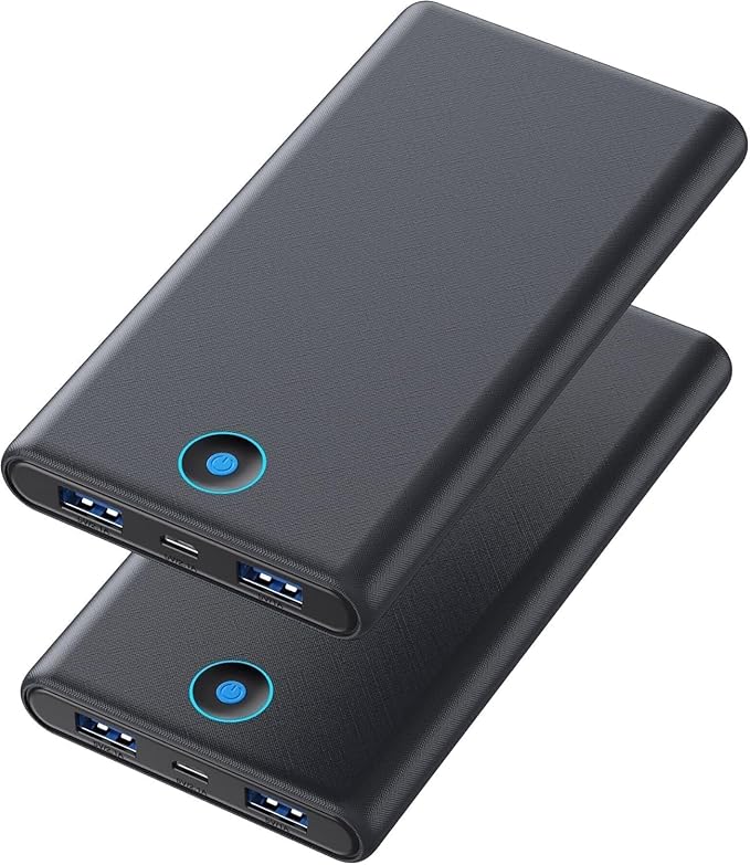 Portable Charger Power Bank 20000mAh, Ultra Slim Fast Charging Battery Pack by FOCHEW