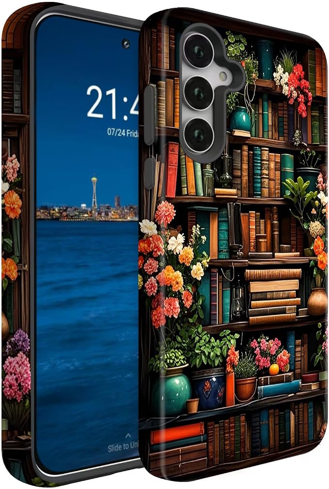 Compatible for Samsung Galaxy A16 5G Case, Dual Layer Heavy Duty 2 in 1 by BSMOSPER