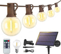 Larkvue 25FT Solar String Lights Outdoor by Larkvue
