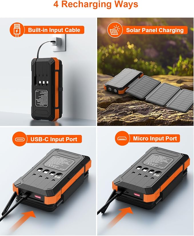 Solar Charger Power Bank 49800mAh - Image 4