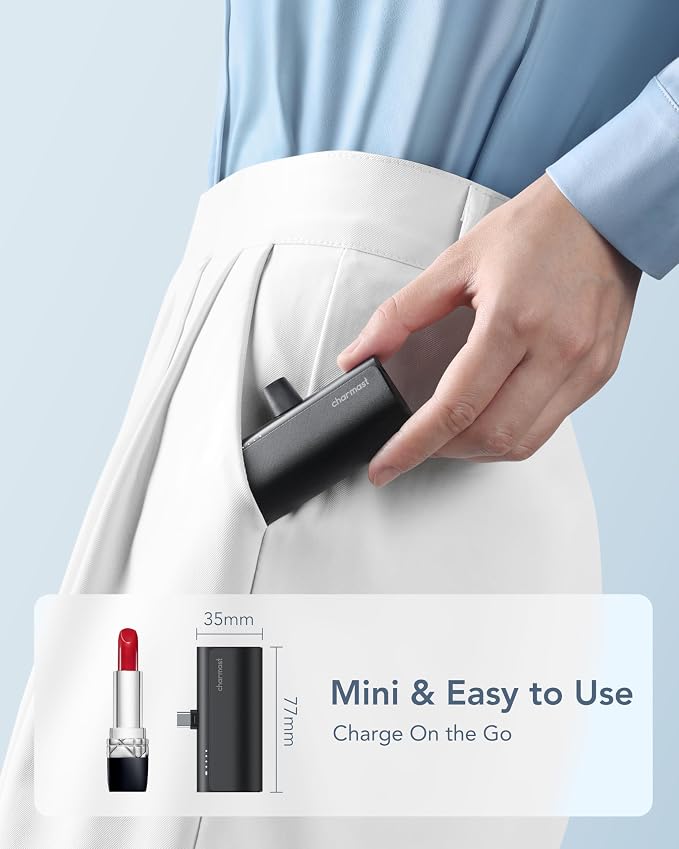 charmast Portable Charger USB C - Image 4