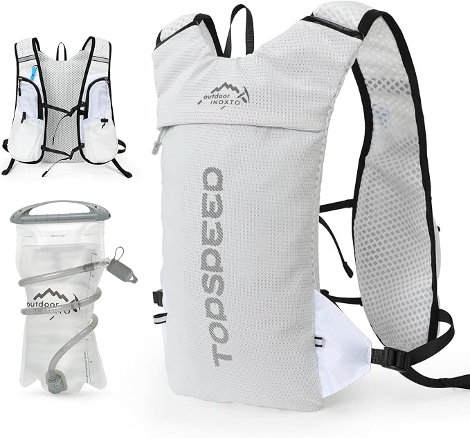 INOXTO Running Hydration Vest Backpack, Lightweight Insulated Pack by INOXTO