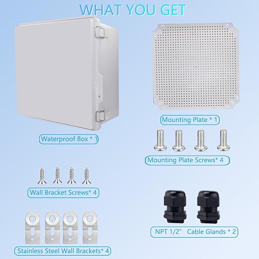 IP67 Waterproof Junction Box, ABS Plastic Electrical Enclosure - Image 7