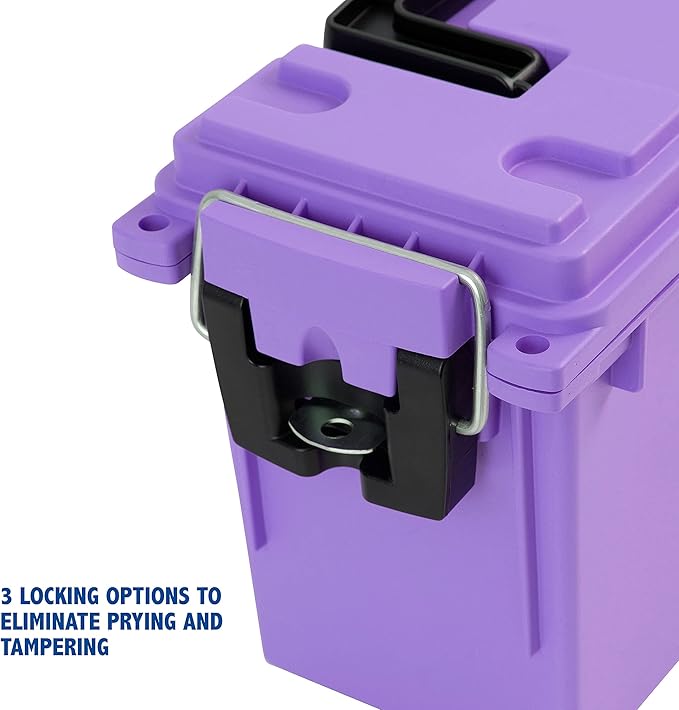 Sheffield 12632 Ammo Storage Box, Stackable .30 Cal Field Boxes, Water and Dust - Image 5