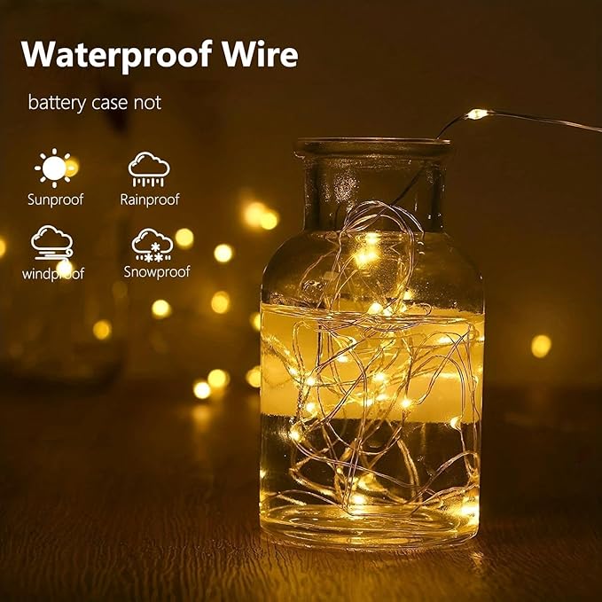 2-Pack Fairy Lights Battery Operated - Image 2