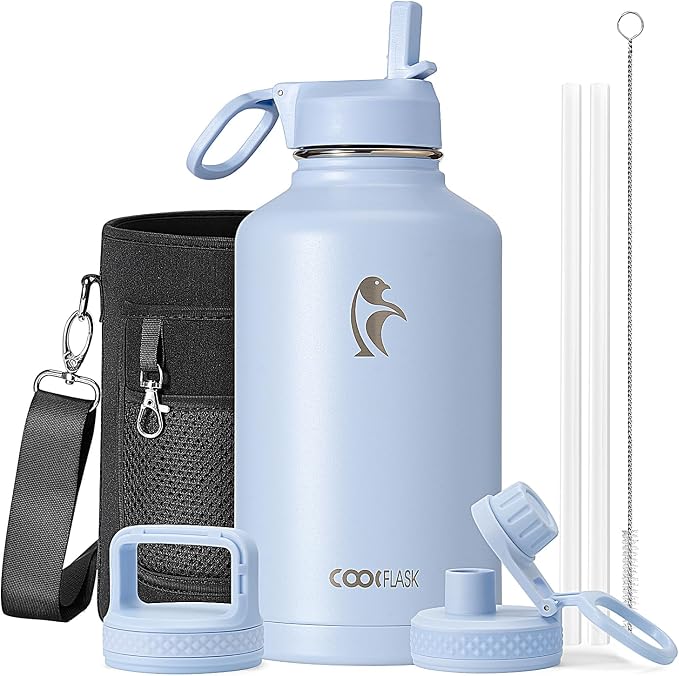 Half Gallon Water Bottle Insulated by Coolflask