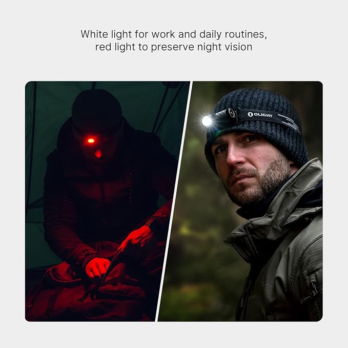 OLIGHT Perun 3 Mini Headlamp 920 Lumens LED Head Flashlight, Rechargeable - Image 3