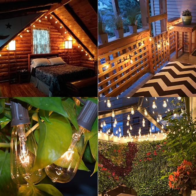 20Ft Outdoor Patio String Lights - Image 7