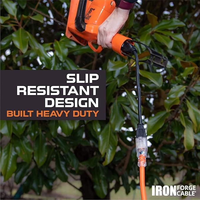 Iron Forge Cable Lighted Outdoor Extension Cord 100 Ft - Image 4