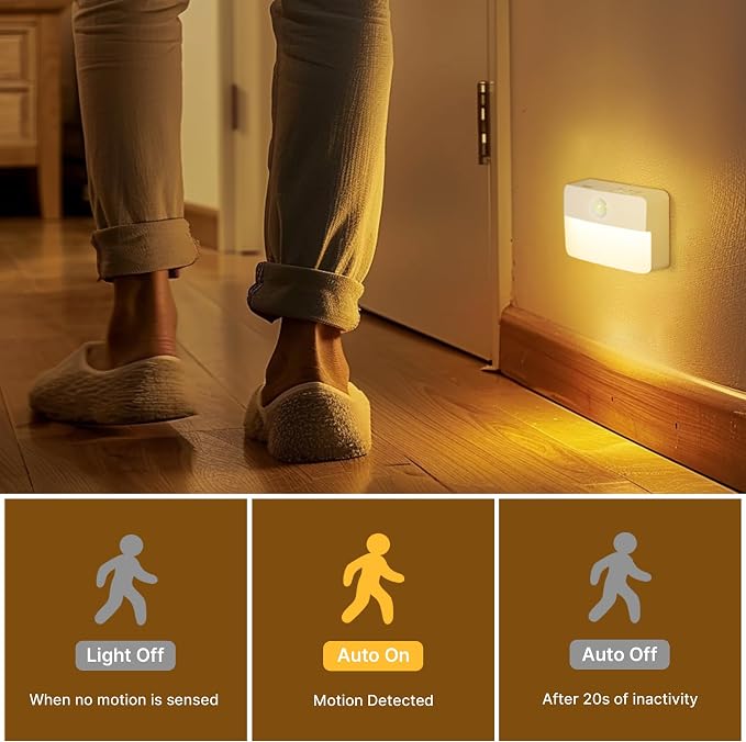 16 Pack Rechargeable Motion Sensor Stair Lights - Image 7