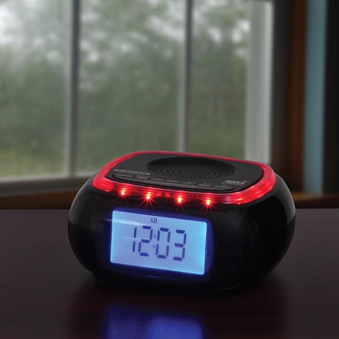 Jensen JEP-725 Digital AM/FM Weather Band Alarm Clock Radio - Image 4