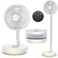 Primevolve Portable Rechargeable Oscillating Fan, Battery Operated Fan by Primevolve