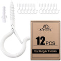 ADIIL 12 PCS Q Hanger Hooks by ADIIL