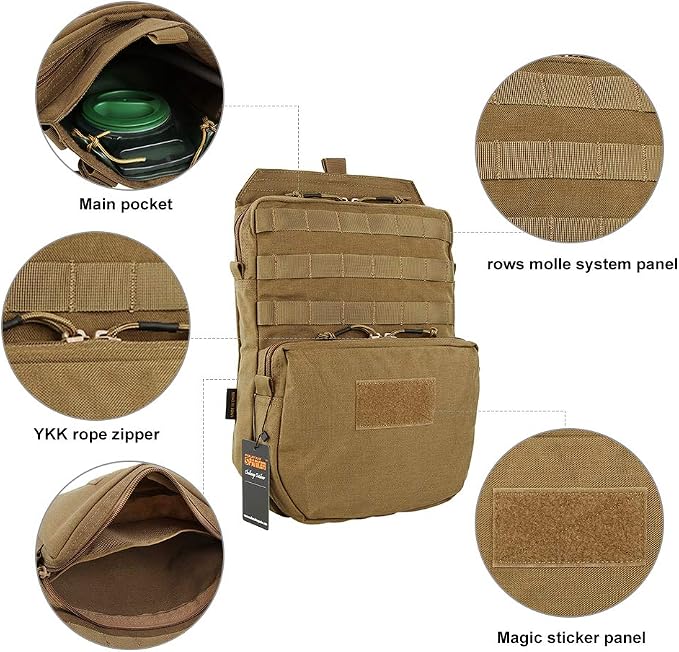 EXCELLENT ELITE SPANKER Tactical MOLLE Hydration Pack - Image 3