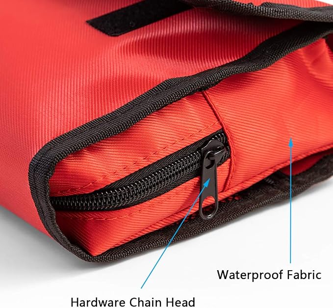 AOUTACC Nylon First Aid Empty Kit, Compact and Lightweight First Aid Bag - Image 8