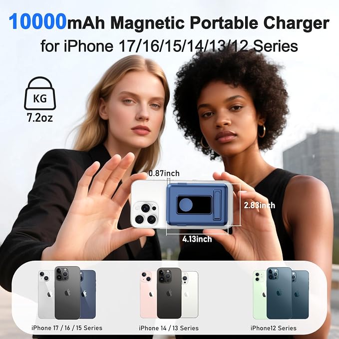 for Magsafe Battery Pack, 10000mAh Power Bank - Image 4