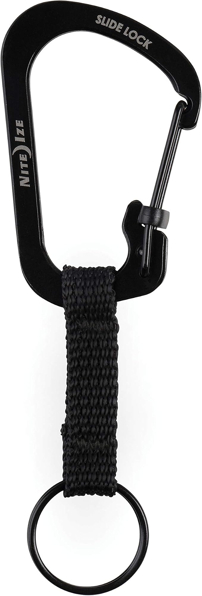 Nite Ize CSLW3-01-R6 SlideLock Ring, Aluminum Locking Carabiner Key, 3-25lb - Image 2
