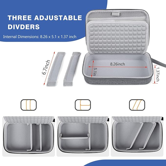 Hard Electronic Organizer Travel Case - Image 3
