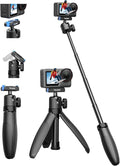 TELESIN 40cm/15.7'' Mini Selfie Stick Tripod, Magnetic Quick Release Selfie by telesin