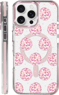Case for iPhone 16 Pro Max, Disco Balls Pink Phone Case Design，for Women Girls by Toulas