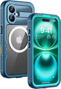 Lanhiem Magnetic for iPhone 16 Plus Case, IP68 Waterproof Dustproof Case by LanhiemHome