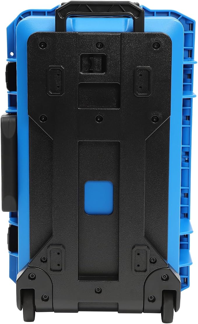 22" Weatherproof Hard Case Rolling Waterproof Case Dry Box - Image 8