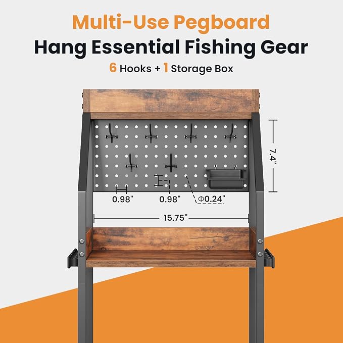 Fishing Rod Holder for Garage - Image 5