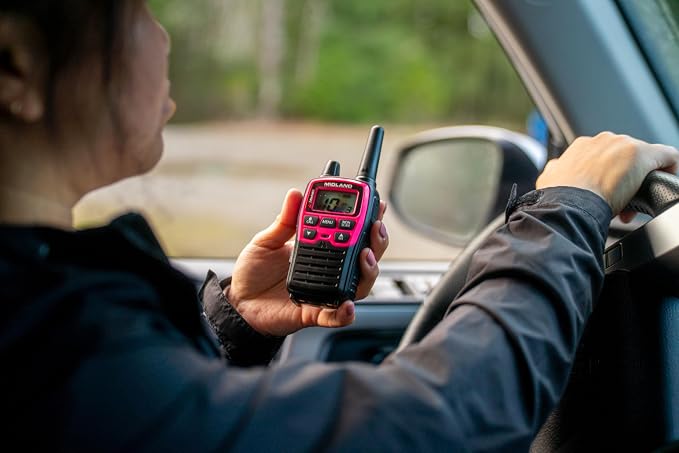 Midland T71PNK X-TALKER FRS Walkie Talkies - Image 5