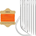Upholstery Repair Kit: Waxed Sewing Thread & Heavy Duty Needles by VONEEDL