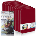 Cahomo 7.9x3.9 inch 12 PCS Nylon Repair Patch Nylon Repair Tape Self Adhesive by Cahomo