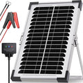 7.5W Solar Battery Maintainer & Trickle Charger, 12V Waterproof Panel by Callsun