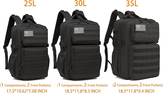 Wotony Military Tactical Backpack - Image 6