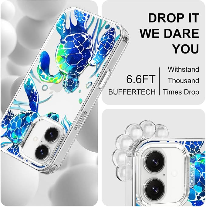 MOSNOVO for iPhone 17 Case | Military Grade 6.6ft Drop Tested | Camera Control - Image 5