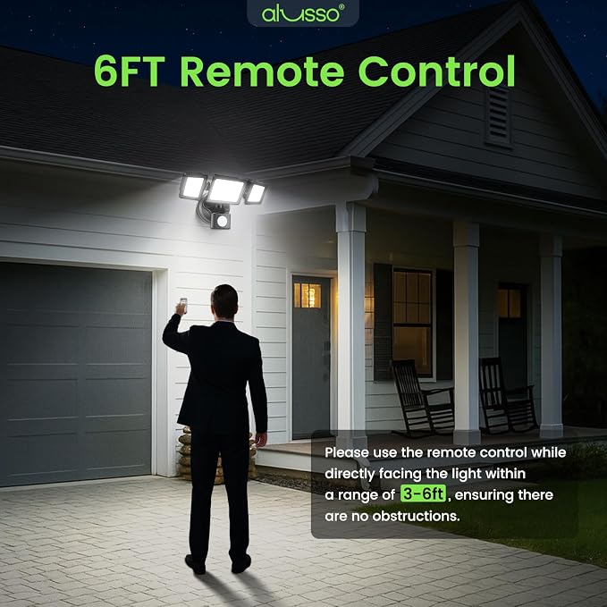 LED Security Lights Motion Sensor, 36W 3000LM Flood Lights Outdoor Motion Sensor - Image 5