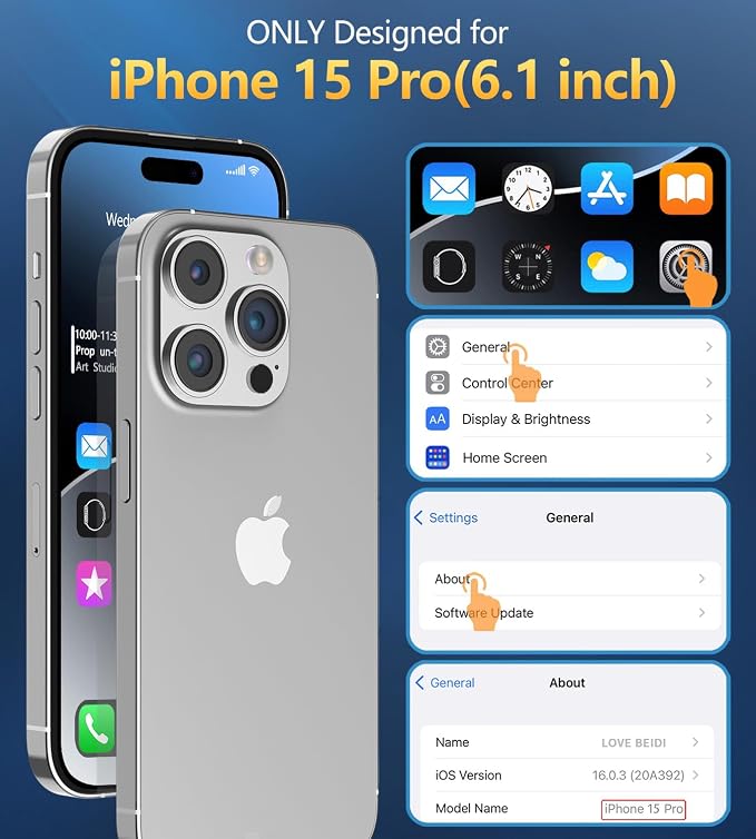 for iPhone 15 Pro Case Waterproof | Shockproof Dust Proof Phone Case Cover - Image 7