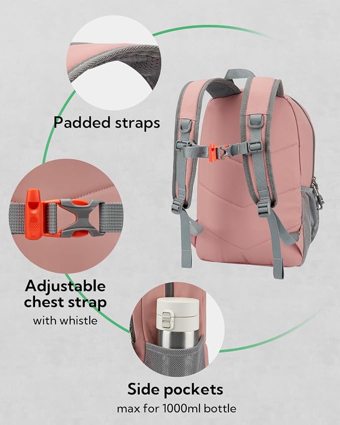 WATERFLY 12L Small Hiking Backpack: Day Pack Lightweight Travel Bag Camping - Image 4
