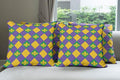 Ambesonne New Orleans Throw Pillow Cushion Case Pack of 4, Mardi Gras Themed by Ambesonne