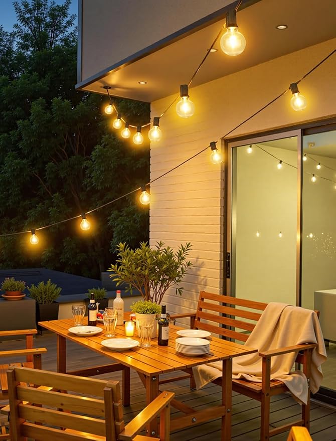 Larkvue 100FT Solar String Lights Outdoor - Image 8