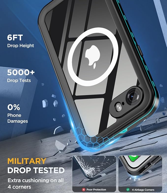 for iPhone 16e Case, Full Body Shockproof Cover - Image 4