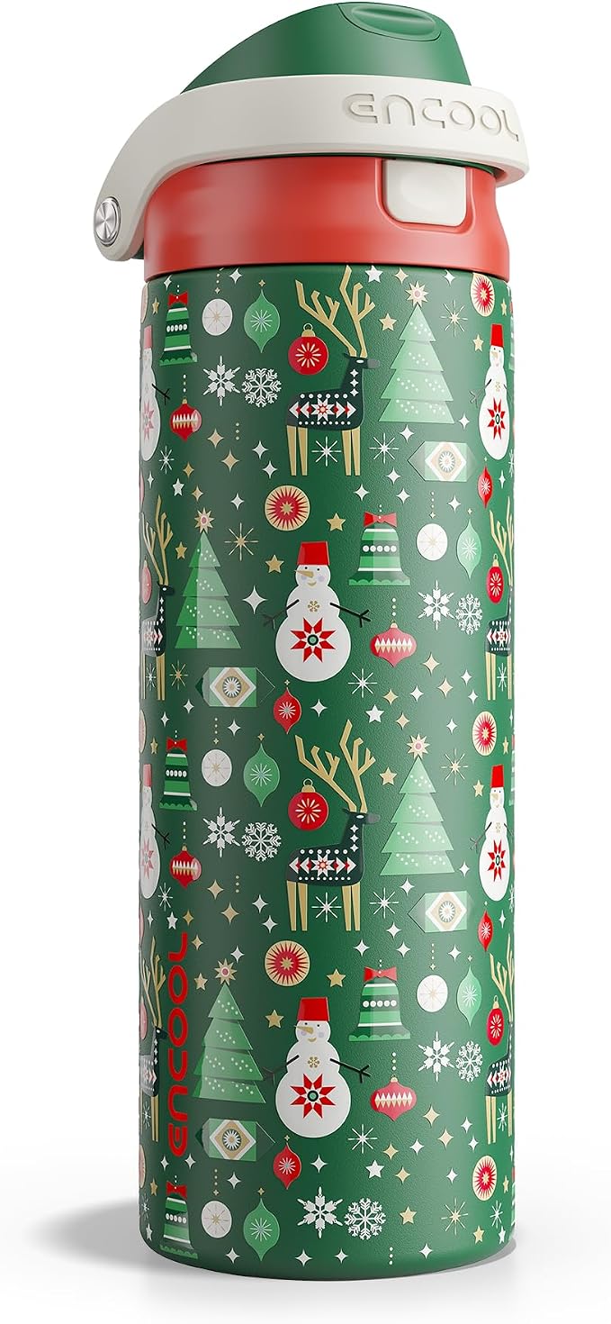 Christmas Insulated Water Bottle by ENCOOL