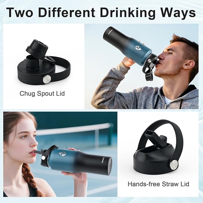 RAYMYLO 32 oz Insulated Water Bottle - Image 4