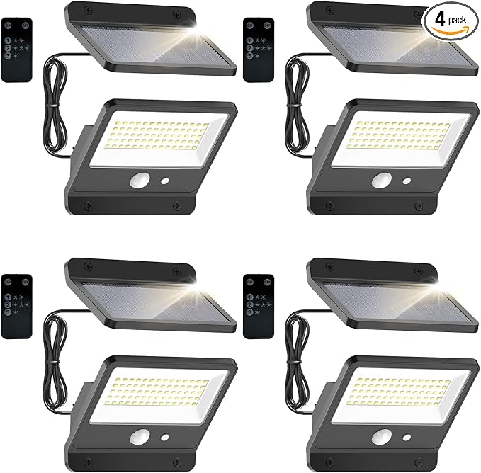 Philips Solar Security Light Outdoor LED 6500K, Solar-Powered Flood Light w/PIR by PhilipsLightingLED