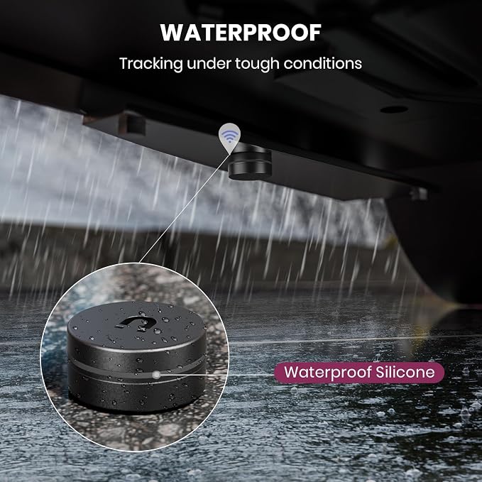 4 Pack Ultra Magnetic Holder for AirTag | Waterproof | Shatterproof | - Image 6