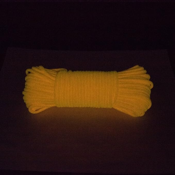 Glow in The Dark Zesty 550lb Paracord – 21 Strand Luminous Parachute Cord - Image 3